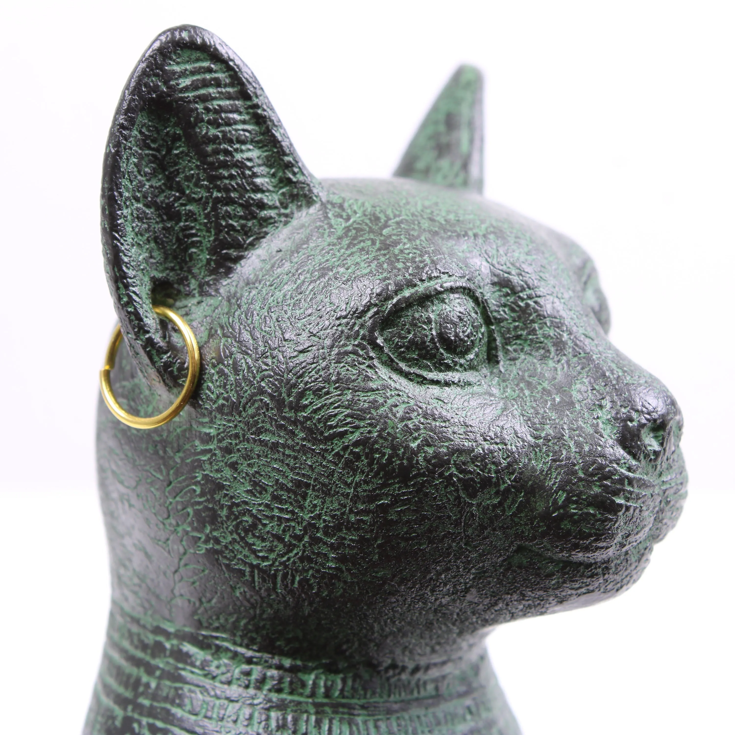 Bastet Statue - Cold Cast Bronze Egyptian Sculpture