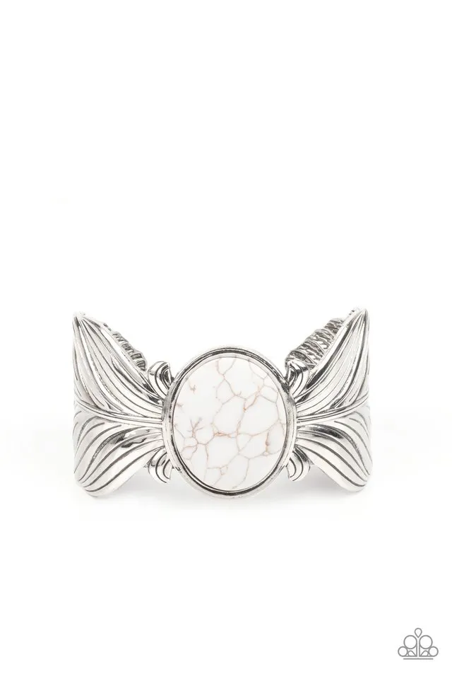 Paparazzi Bracelet ~ Born to Soar - White